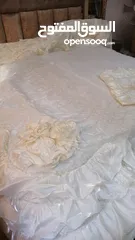  2 مسبل عروس.... ماركه الأمير  جديد لونه سكري فاتح  ساتان