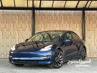  2 تيسلا بيرفورمانس دول موتور فحص كامل بسعر مغررري جدددا Tesla Model 3 Performance 2022