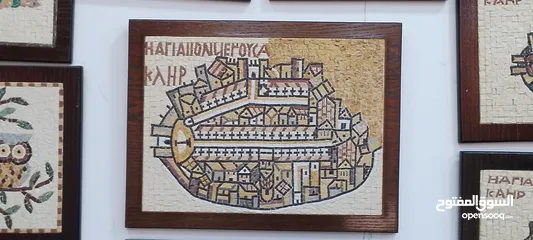  9 لوحات فسيفساء كافة الأحجام والتصاميم جاهز وتفصيلحسب الطلب