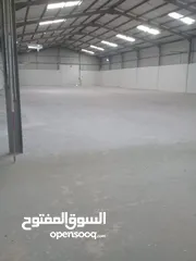  6 هنجر للإيجار صناعي عمان - عين الباشا مساحات من 400م2 الى 4700م2 صناعات خفيفه ومتوسطة هناجر ومستودعات