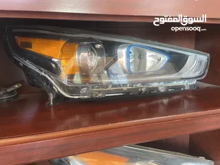  2 ضو امامي هونداي ايونك يمين امريكي اصلي عدسه اورنج