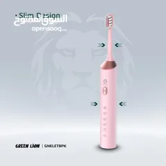  11 فرشاة الأسنان الكهربائية جرين لايون GNELETB Green Lion Electric Toothbrush GNELETB