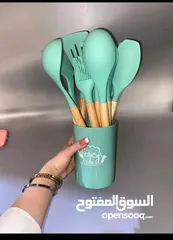  1 بكج معالق سيليكون حراري