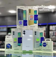  1 جهاز جديد بالكرتونة Samsung A06 رام 8 و 12 جيجا  64 و 128 مكفول سنة متوفر توصيل
