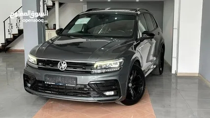  1 لمحبي التميز والذوق الرفيع VW Tiguan R-line   بالسعر المميز و بكامل الاضافات