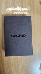  6 Secrid Miniwallet Crisple Black محفظة