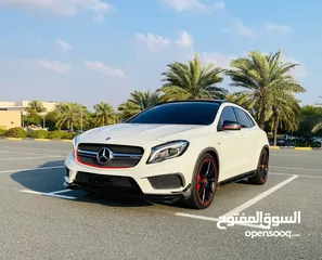  7 مرسيدس بنز GLA45 AMG خليجي فل اوبشن