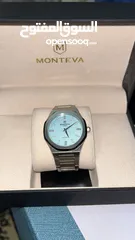  3 Monteva geneve Tiffany blue dial 42mm men’s watch