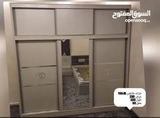  10 خزانة سحاب لامنيت 3 درف يوجد توصيل  حجم كبيير بأقل سعر في المملكة
