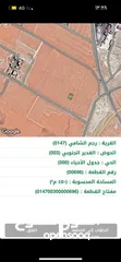  8 ارض للبيع 500 متر في قرية رجم الشامي حوض الغدير الجنوبي على شارع عمان التنموي