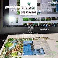  6 تصميم و تنسيق و صيانة الحدائق و شبكات الري