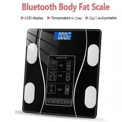  1 الميزان الرقمي الذكي bluetooth body fat scale