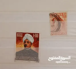  18 طوابع اصلية من كل بلدان العالم للبيع المستعجل الطابع ب دينار