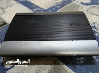  3 بلايستيشن 3 سوبر سليم + 2 دراع + 20 لعبة – بحالة ممتازه
