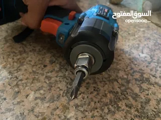  3 متاح دريل امباكت شحن فاضي او مع بطاريات وشاحن اقرأ الوصف لقرائت جميع التفاصيل