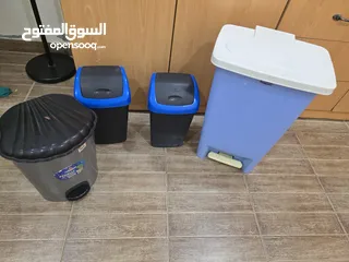  3 4 Nos waste bins for Sale- 12 BD