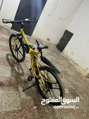  6 دراجة هوائية جبلية قياس 26 قابلة للطي