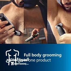  4 ماكنة حلاقة مخصصه للجسم فيليبس مع 3 مرفقات Philips Body Trimmer 3000