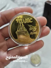  4 3 عملات تذكارية .