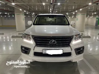  10 لكزس Lx 570 موديل 2015 وارد المركزية بحالة الوكالة