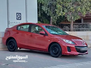  17 مازدا زوم 3 موديل 2014 خمري // مميزة جدآ