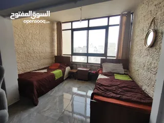  2 استديو مفروش للإيجار – شارع القدس قرب مطعم توستي