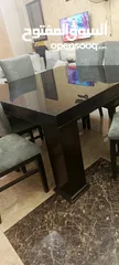  4 غرفه سفره بحاله جيده جدا خشب زان