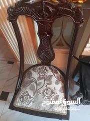  3 طاولة سفرة مع 8 كراسي بحالة جيدة