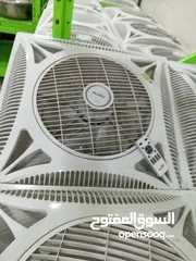  4 مراوح شامي 14 انش 60*60 مستعمل بحال الوكاله للبيع كامل الكميه 30 حبه
