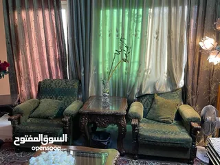  10 طقم كنب حفر فخم موديل كلاسيك وطقم خشب زان