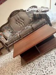 3 طقم كنب مستعمل بحالة جيده