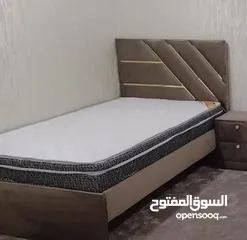  4 Double Bed with Mattress Brand New  سرير واحد و نص مع فرشه