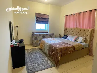  9 باقل سعر غرفه وصاله مفروشه بالكامل للايجار الشهري في ابرااج عجمان وان