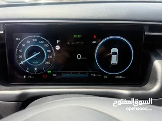  22 هونداي توسان ترخيص 2022 محرك 1600 هايبرد plug in/يقطع على الشحنه 52 كيلو متر