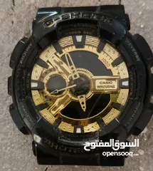  1 ساعة g-shock اصلية بحاجة إلى يستك فقط