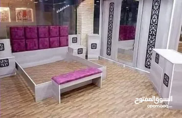  14 غرفة نوم مستر مع فرشة هدية