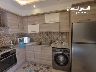  12 شقة ارضية مفروشة في - عبدون - بترسين و مدخل خاص و مرقع مميز (6663)