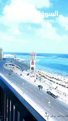  5 ستوديو مفروش اسكندرية بحر  ميامي خالد بن الوليد