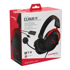  7 سماعات   7.1 HyperX Cloud II  جديده بسعر مغري  لفتره  محدودة لحق حالك