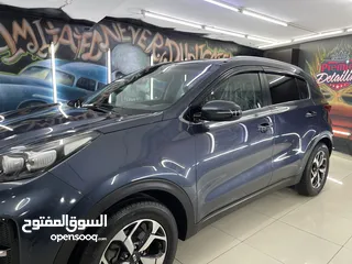  10 كيا سبورتاج للبيع موديل 2019، حجم المحرك ،   1600 مع امكانية البدل على 7 راكب
