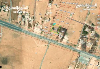  1 قطعة أرض سكنية مفروزة على طريق بغداد الدولي مباشرة من المالك