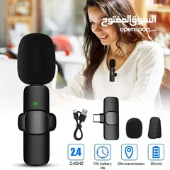  10 K9 Wireless Microphone ميكروفون آيفون ويرلس  