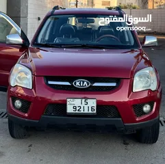  1 كيا سبورتاج 2009 فل كامل مع فتحه أعلى صنف فحص ممتاز