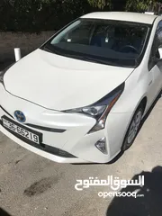  7 تويوتا بريوس موديل 2017.  فحص كامل  20000  كم فقط قابل لزياده بطاريه نكل مالك اول من الحره