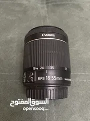  5 Canon 80d with lens 18-55mm stm