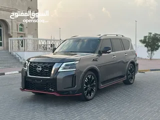  1 Nissan armada 2019 full upgraded patrol nismo full option big engine 4X4