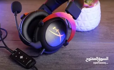  1 نار نار نار سماعه HyperX Cloud II جديد اصليه بسعر ولا اروع ب 50  فقط