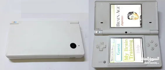 6 اجهزة محمولة ناينتدو Nintendo DS معدلة مع مجموعة العاب رائعة