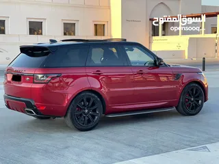  6 رنج روڤر سبورت V8 سوبر نظيف جدا بحالة الوكالة مفتاحين سبير