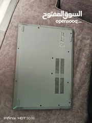  5 لينوفو I3 جيل عاشر، 8 جيجا رام و128 جيجا SSD hard desk بحالة الوكالة والسعر محروق